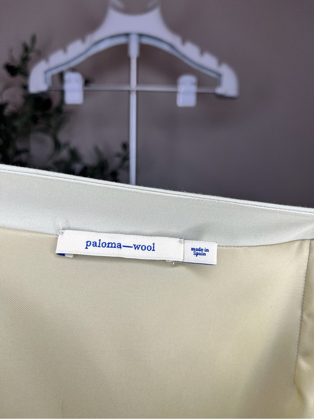 Paloma Wool Cream Sequin Midi Skirt - Picture 5 of 6